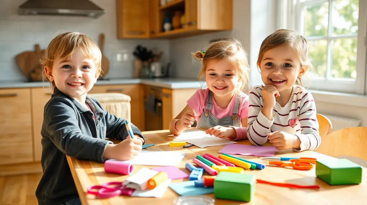 Easy Crafts for Kids at Home with Paper | Fun Ideas
