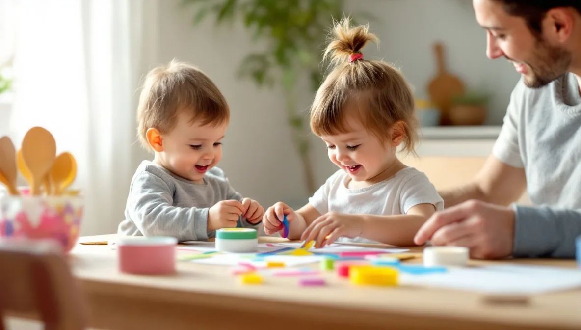 Easy Zero Prep Crafts for 2-Year-Olds | No Setup Required