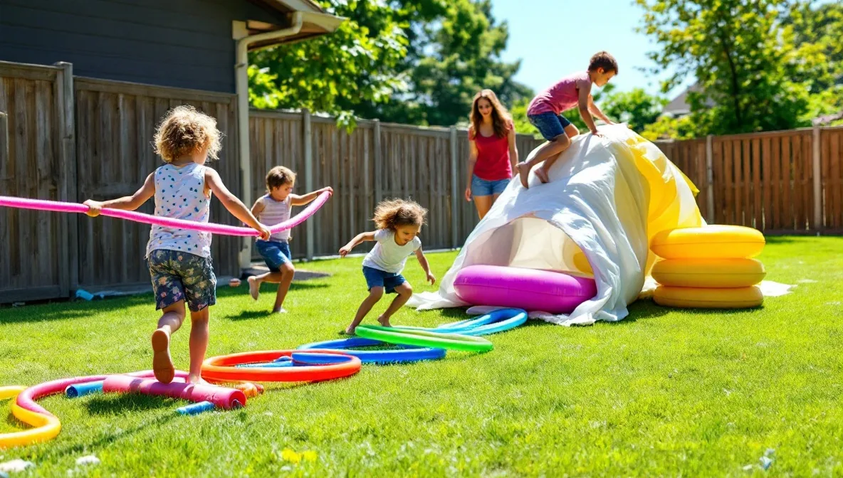 How to Make a Backyard Obstacle Course for Kids | DIY Guide